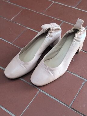 Everlane Pink Heels with Block Heel